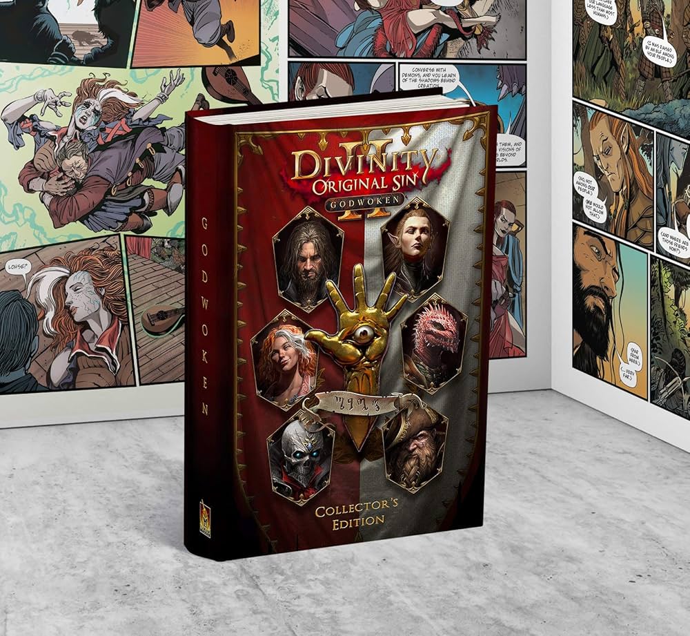 Divinity: Original Sin 2 アートブック Larian Larian Merch Store- Godwoken - Graphic Novel